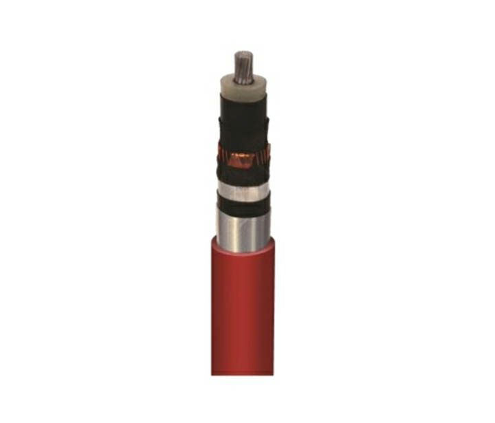 کابل قدرت فشارمتوسط آلومینیوم با نوار ضدآب NA2XS(FL)2YBY(10KV)1×۵۰۰RM/35 سیمکو