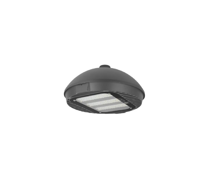 چراغ LED خیابانی ساترن ۱۵۰ وات (IP66) با نور یخی – طوسی و قابلیت نصب به لوله بصورت عمودی، مازی نور *