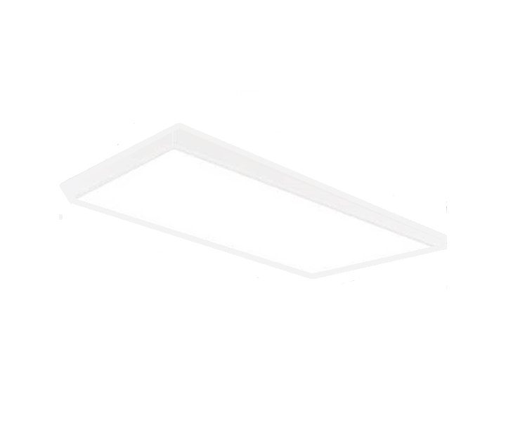 پنل ۱۲۰*۳۰ توکار ۵۰ وات LED مدل مون لایت(اقتصادی) با نور آفتابی،بدنه سفید تولید نور
