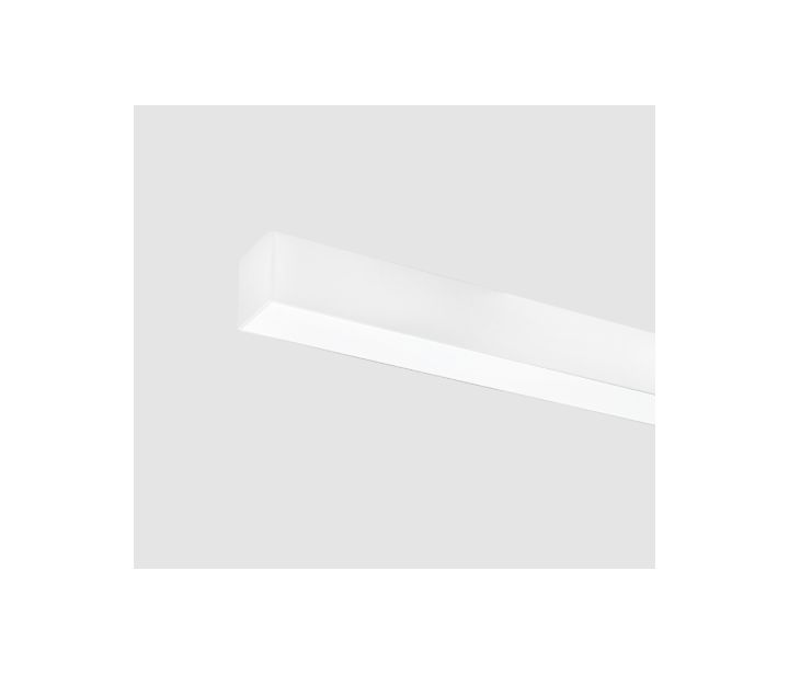 چراغ LED خطی روکار/آویز اینفینیتی(C) 31 وات با نور یخی با دیفیوزر اکریلیک – سفید، مازی نور