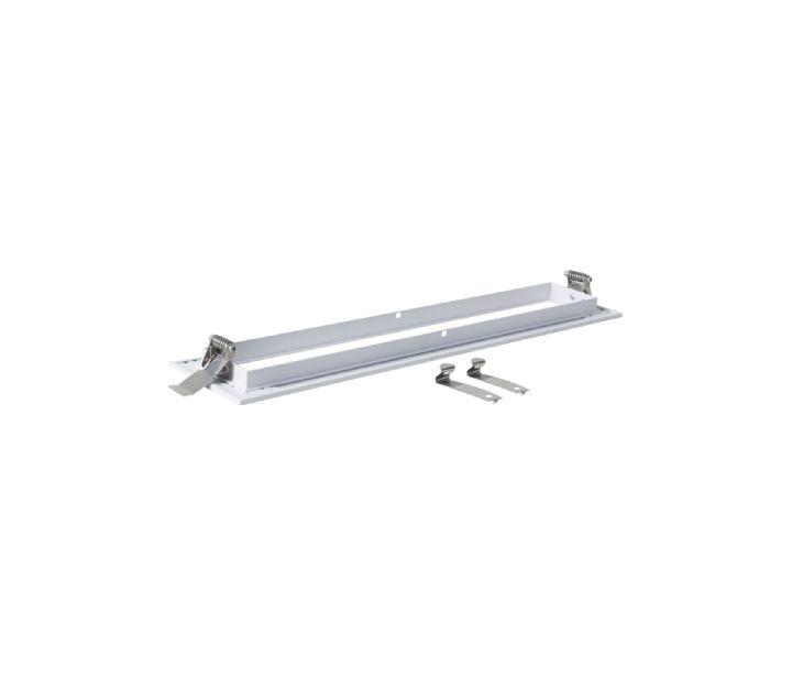 براکت جهت نصب توکار چراغ جهت نما RA2-Bracket-W مناسب برای چراغ لیدر،سفید مازی نور *