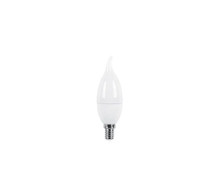 لامپ LED شمعی اشکی ۶ وات مات یخی والانور(۱۰۰ تایی)