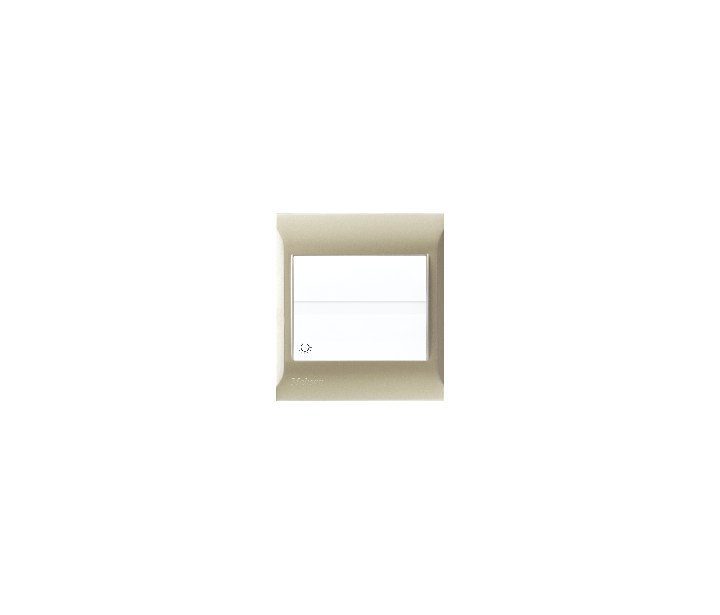 کلید راه پله مدل کارن طلایی با رویه سفید(۲۴۳) مهسان