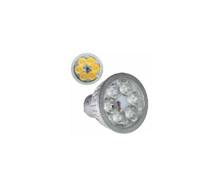 لامپ هالوژن LED پایه سوزنی(MR16) 6 وات نور آفتابی فاین الکتریک