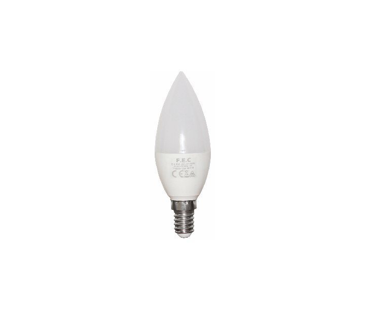 لامپ LED شمعی ۵ وات مات نور آفتابی فاین الکتریک