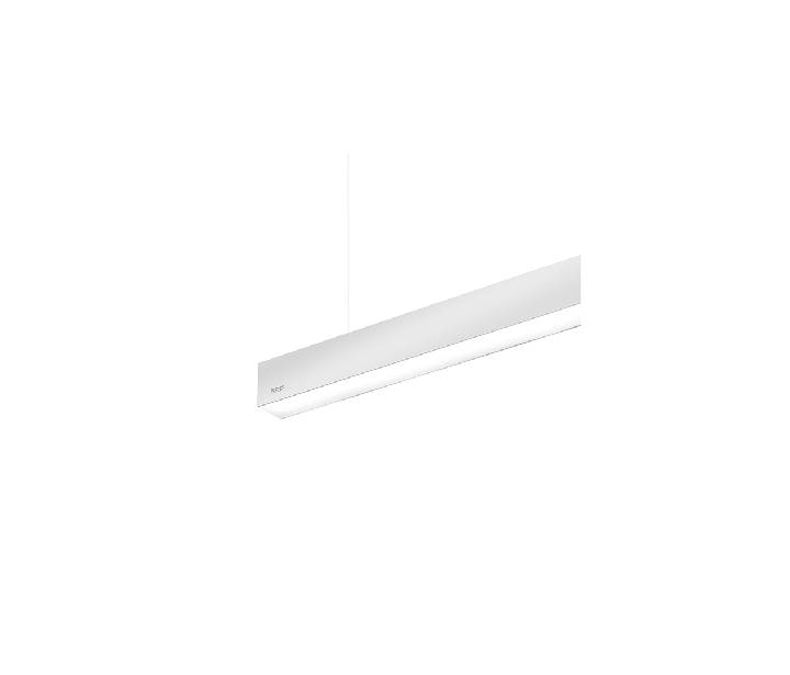 چراغ خطی آویز لاینیوم LED با توان ۴۸ وات طول ۱۲۰ سانتی متر نور یخی بدنه سفید EDC