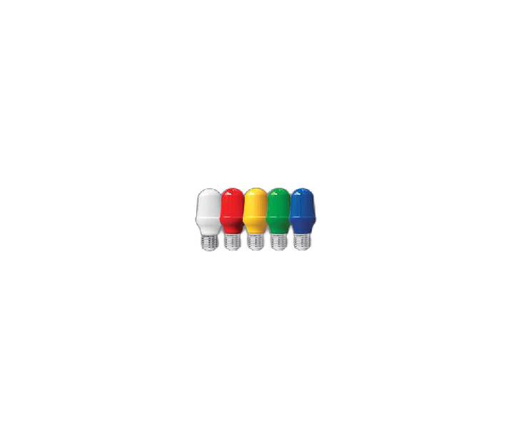 لامپ ال ای دی ۱ وات بلوطی هفت رنگ E27 پارس شعاع توس(۱۰۰ تایی)